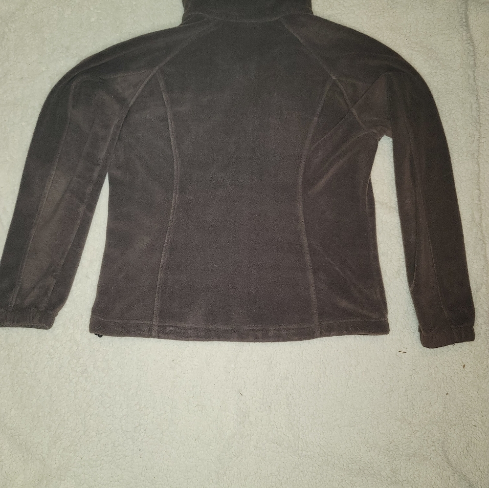 0859. Columbia Sportswear ~ Fleece Jacket ~ Brown ~ XL - Picture 3 of 10